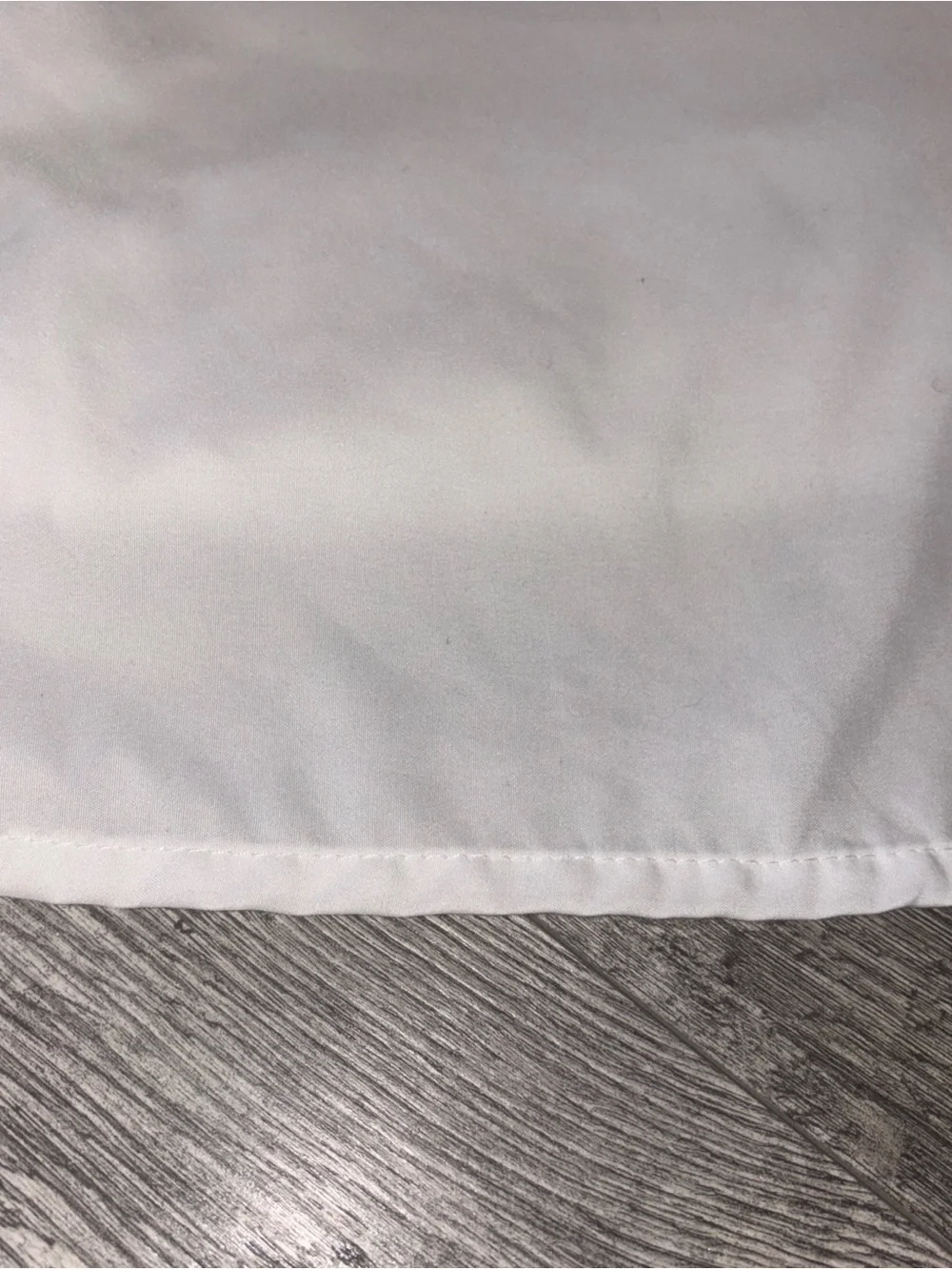 Soft White queen, size bed skirt - Classic Home Bedding